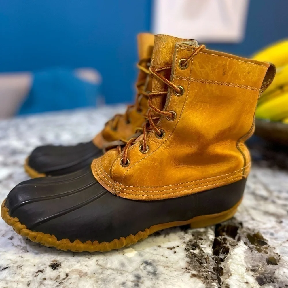 L.L Bean 🇺🇸 Leather Boots woman’s size 7